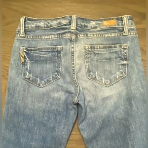 AUTHENTIC VINTAGE PAIGE SKYLINE JEANS